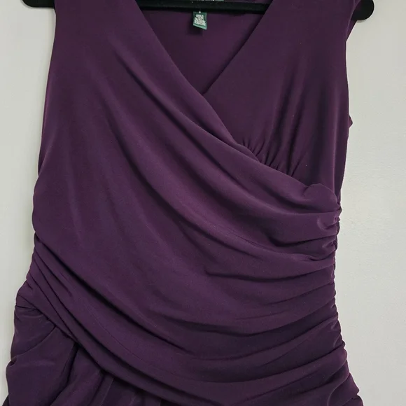 Ralph Lauren Deep Purple Dress - Picture 4 of 5